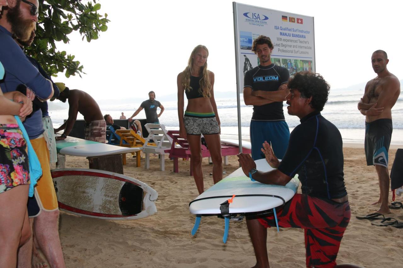 Surf'N Lanka - Surf School Hotell Weligama Exteriör bild